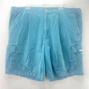 VTG Givenchy Shorts Mens 44 Blue Green Cargo Utility Outdoor Hiking Casual 90s